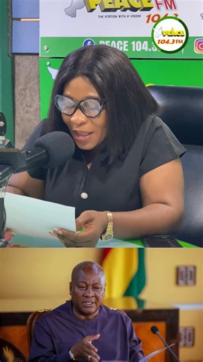 President Mahama Lauds Fitch Upgrade as Proof of Economic Rebound #Peacefmnews | Peace 104.3 FM