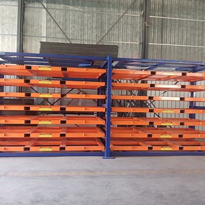 [Hot Item] Metal Sheet Rack Forklift, Steel Sheet Storage Shelving Solution