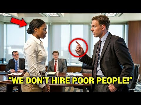Black Woman Humiliated During Job Interview, Until CEO Kneels and Appoints Her Chairwoman!