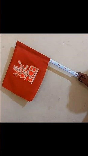 How to make IPL RCB flag at home #shorts #drawing #art #drawingideas #drawingtutorials#tataipl2025