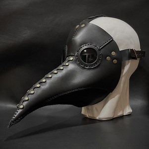 Plague Doctor Mask - Plague Doctor Costume - Plague Doctor Face Mask - Leather Plague Doctor Mask - Cosplay Masquerade Steampunk Mask - Dr - Etsy Australia