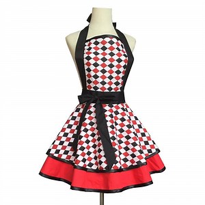 [Hot Item] Lovely Handmade Cotton Retro Women Girls Cake Kitchen Cook Aprons