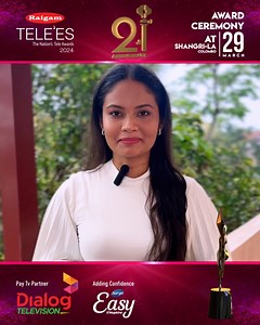 Moment With Ayesha Jayalath 🥰 අරුත්බර දිවිමගේ සොදුරු තාරුණ්‍යය අභියස.. - රයිගම් ටෙලීස් 2024 රයිගම් ටෙලීස් ජාතියේ සම්මාන රාත්‍රිය මාර්තු 29 වන දා කොළඹ Shangri-La හෝටල් පරිශ්‍රයේ දී.. බලාපොරොත්තුවෙන් සිටින්න. . . . . Raigam Tele'es @top fans | Raigam Tele'es