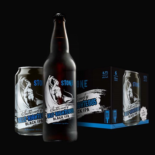 Stone Sublimely Self-Righteous Black IPA | Stone Brewing