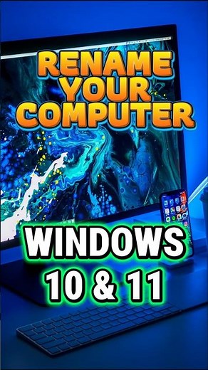 How to Rename your Computer 🖥