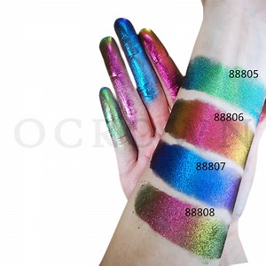 [Hot Item] Unicorn Chameleon Mirror Nail Glitters Powder Chrome Nail Art Pigment