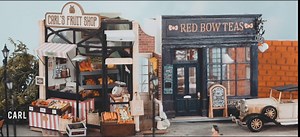 ROBOTIME DIY Miniature Dollhouse Kit with Furniture 1:24 Scale Furniture Kit Creative Gifts for Woman/Adults - Nancy's Bake Shop