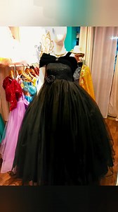 Custom made black ball gown with beautiful shoulder sleeves Available in all colours and sizes Shipping worldwide Feel free to contact this no. Or wats app 099649 99586 #custommade #birthdaydresses #ballgown #blackgown #blackrock #kidsclothes #birthdaydress #babyclothes #bangaloreboutique | Designer dresses for girls.