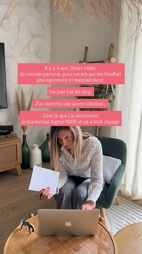 On croit souvent qu’il faut tout comprendre avant de se lancer. Mais en réalité, ce qu’il faut… c’est juste oser faire le premier pas 💛 C’est ce que permet Code Liberté 👇 ✨ Apprendre le marketing digital MRR de A à Z (même sans expérience). ✨ Accéder à des produits digitaux prêts à utiliser avec 100 % de bénéfices. ✨ Mettre en place un système automatisé qui libère ton temps. ✨ Rejoindre une communauté de femmes qui avancent ensemble, sans jugement. Si tu en as marre de rentrer épuisée, de cou