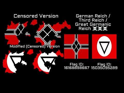 🇩🇪 German Decal Flag IDs for Roblox 🇩🇪 #ironassault #roblox #flags