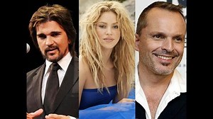 Juanes, Miguel Bosé y Shakira, periodistas por la paz durante un día