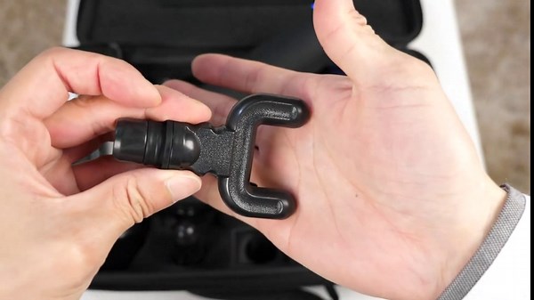 Massage Gun Deep Tissue with 45° Heat, Percussion Muscle Massager Gun for Athletes, 14MM Amplitude, 55lbs Stall Force, Upgraded Powerful 180°Handheld Massage Gun for Pain Relief, Best Gift(Blue)