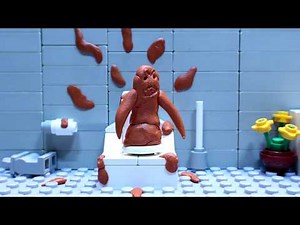 Lego Toilet Monster (Stop Motion)