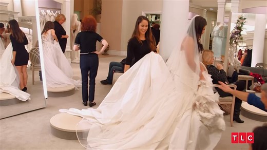 2K views · 26 reactions | A Colorful Dress for a Rainbow Unicorn Wedding - Say Yes to the Dress - TLC | Wedding Dress TLC | Facebook