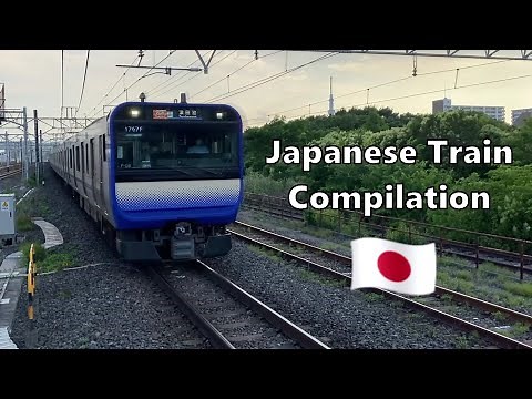 Japanese Train Compilation (2023)