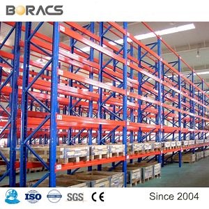 [Hot Item] Warehouse Pallet Racking Storage Beam Rack High Duty Industrial Racks Q235 Steel Metal Pallet Rack