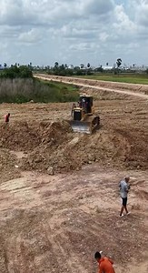 Satisfying Bulldozer Land Leveling Skills #dozer #bulldozer #reelsinstagram #fypreels | Arpunk