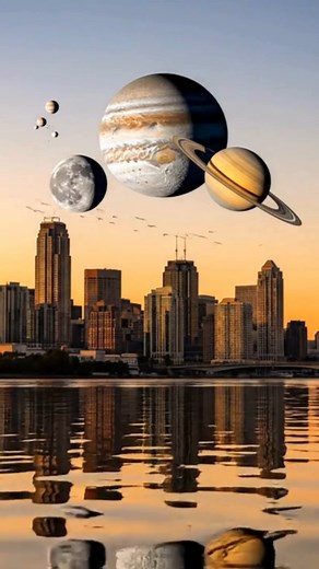 Moon, Jupiter & Saturn: Cosmic Royalty Over the City This month, the world's oldest monarchs Jupiter and Saturn share the sky with our luminous Moon, turning the cityscape into a stage of cosmic grandeur. Track the Moon’s glow to Jupiter, marvel at the parade of its mighty moons, then drift westward to Saturn's regal rings. Every glass pane, river pool, and rooftop below reflects a slice of eternity not just our city’s story, but the swirling dance of the solar system across deep time. Step outs