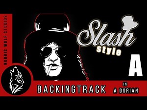 Slash Style Rock Backing Track Jam [A Minor]