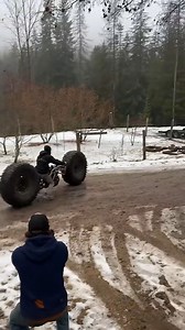What Happened To Our 46" Tire Chopper 🤣 #ExtremeBikeBuilds #46InchWheels #MonsterTires #bikelife | Grind Hard Plumbing Co