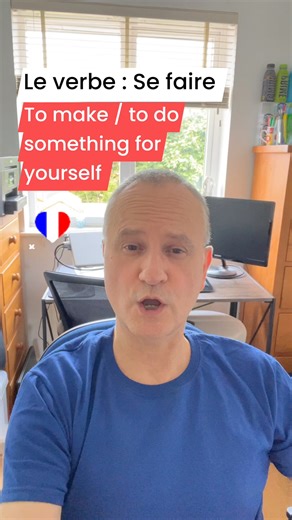 Tu connais le verbe : Se faire en français ? Ça veut dire : to make or to do something for yourself in French. Et toi qu’est-ce que tu te fais chaque jour ? What do you do/make for yourself everyday ? Dis-moi tout / let me know 😀🇫🇷👍 #frenchlanguage #learnfrenchwithgilles #frenchtuitionwithgilles #frenchforintermediate #frenchlessonsonline #practicefrench #frenchtutoring #frenchforbeginners #usa #uk | French Tuition With Gilles