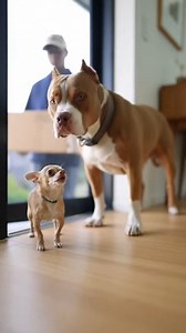 198 reactions | Tiny security. Massive confidence. One dramatic paw and the calm giant is officially “handled.” Guard duty completed. #ChihuahuaEnergy #DogComedy #TinyBoss #FunnyDogs #PetReels #ViralDogs #BigDogSmallDog #WholesomePets #DogLife #AnimalHumor | Arianna Soohafyah | Facebook