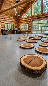 63K views · 796 reactions | From Dirt to Luxury | Epoxy Wood Slice Floor Build Time‑Lapse #interiordesign #rustic #epoxy #satisfying #HomeDesign #EpoxyFloors #viral #diy #renovation #epoxyresin | Deck Haven | Facebook
