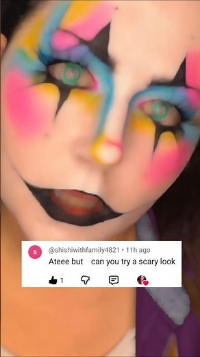 Clown makeup is scary right 🤔 #clownmakeup #scarymakeup #fypシ゚viral #makeupartist #trending #viral