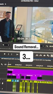 Post production sound editing has begun. This was one of the dirtiest...