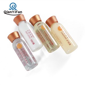 [Hot Item] Citrus Essential Oil Hotel Toiletries Set 35ml Shampoo, Conditioner, Body Wash and Moisturizer