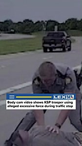 BODYCAM FOOTAGE: Newly released body camera and dashcam video from a June traffic stop in Boyle County shows a routine speeding stop escalating into what an attorney alleges was excessive use of force by a Kentucky State Police trooper. The footage shows 32-year-old Devin Langsdorf being ordered to the ground by Trooper Seth Owens – before being leg-swept, kneed, and punched, all while his 3-year-old daughter sat in the back seat of his vehicle. Find the full story on LEX18.com. | LEX 18