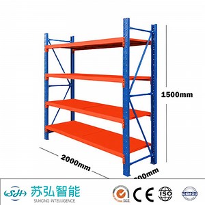 [Hot Item] Light Medium Heavy Duty Adjustable Warehouse Storage Steel Metal Shelves Boltless Rack