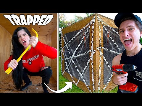 $1000 If My Girlfriend Can Escape This UNBREAKABLE BOX!