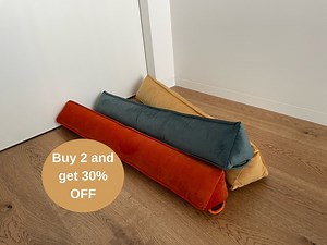 Velvet Door Draft Stopper Noise Stop Custom Size Draught Excluder Cold Reducer Window Dodger Luxury Aesthetic Home Decor Room Upgrade - Etsy Australia