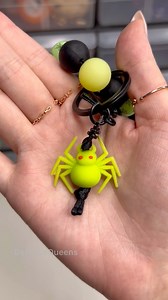 19K views · 493 reactions | Glow in the dark spider keychain...