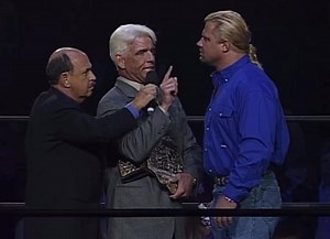 Ric Flair and Curt Hennig on Thunder (1999) | No Context Flair Memes