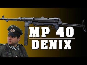 MP40 sub-machine gun, Germany 1940