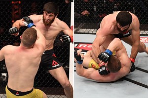 Magomed Ankalaev destroys Ion Cutelaba at UFC 254 with stunning punch KO