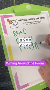 🔍✍️ Discover the magic of words with our "Writing Around the Room" activity! Now available as a FREE digital download on our website! 🌟 Embark on a literary scavenger hunt with your students as they explore the classroom, clipboard in hand, finding and writing down words from their everyday surroundings. 📚👀 This engaging activity not only makes learning fun but also aligns with key preschool standards: - Demonstrating the versatility of writing beyond books and worksheets. - Understanding th