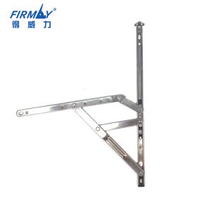 [Hot Item] High Quality Stainless Steel Window Hardware Square Groove Friction Stay Hinge for Top Hung