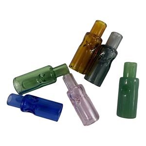[Hot Item] Customized Design Reusable Glass Filter Tips Tobacco Smoke Herb Rolling Tip
