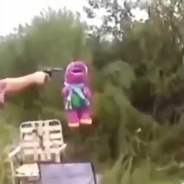 Barney Gets Shot Meme