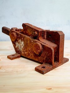 1.6K views | Extreme Restoration: Rusty Rebar Cutter Edition! #rebar #restoration #transformation #diy #metalworking #oddlysatisfying #asmr | Cava Colchagua Hotel Boutique | Facebook