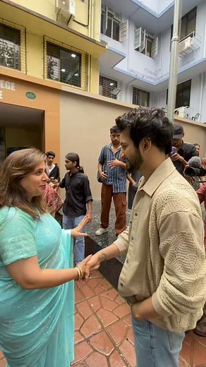 18K views · 70 reactions | Ishq vishk Rebound Cast Spotted At National College in Bandra | Indian Television Academy | Facebook