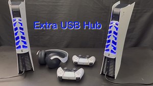 Watch PS5 Fan with USB Hub on Amazon Live