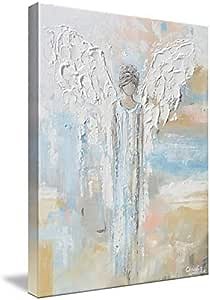 Imagekind Wall Art Print Entitled On an Angels' Wings by Christine Krainock