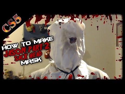 (DIY) How to Make a Part 2 Jason Mask (Sack Head Jason) Step by Step Tutorial how to make this mask