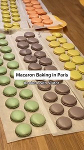 Stay warm and cozy with this one experience in Paris! Send this to someone who you'd bake macarons with 💚 See everything you can do in Paris 🇫🇷👉 https://bit.ly/3ORdXPu | Viator