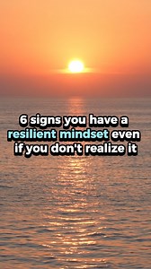 7.9K views · 71 reactions | 6 signs you have a resilient mindset (even if you don’t realize it) #relationships #resilience #strongpersonality #motivation #psychology #personalityfacts #strengthandresilience #strongerthanyouthink #innerstrength A resilient mindset isn’t about avoiding struggles—it’s about overcoming them. In this video, I’ll share six signs that you have a stronger, more resilient mindset than you might think. | Psychology Scholar | Facebook