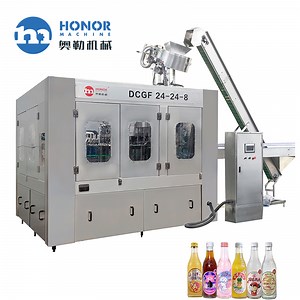 [Hot Item] Automatic Soda Carbonated Gas Contained Beverage Making Machine Water Filling Machine